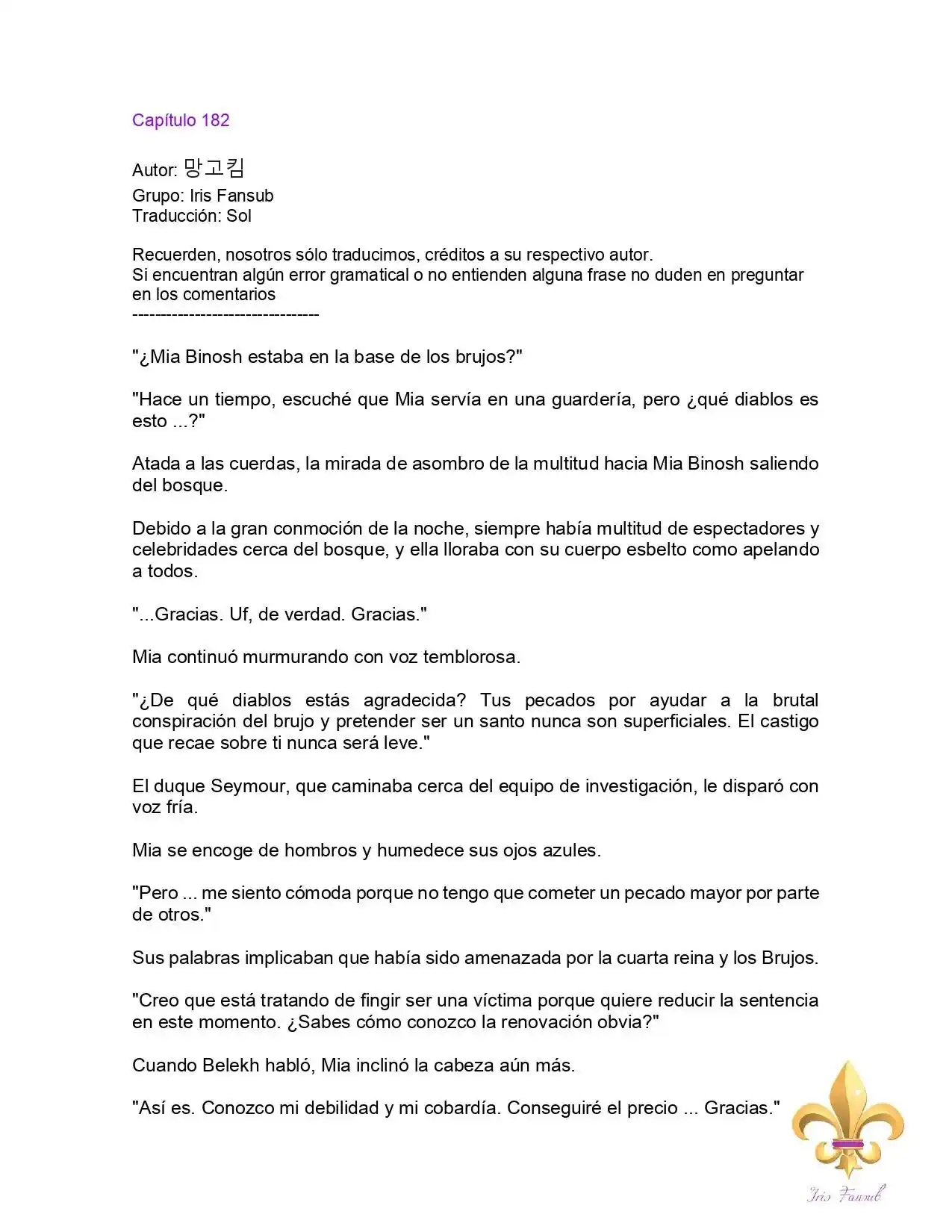 ¿No Es Mucho Mejor Ser Una Mujer Malvada? (Novela) - Capítulo 182 - Página 3 - LectorTMOo
