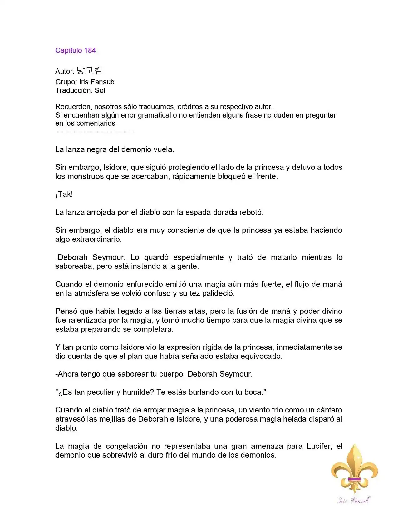 ¿No Es Mucho Mejor Ser Una Mujer Malvada? (Novela) - Capítulo 184 - Página 3 - LectorTMOo