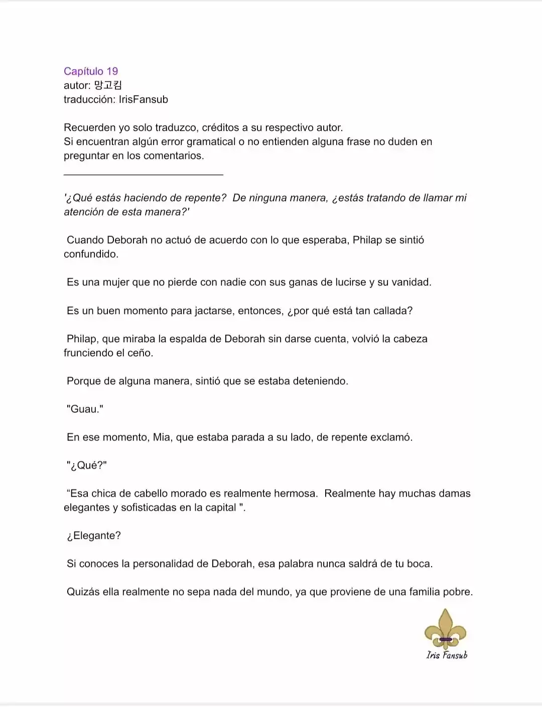 ¿No Es Mucho Mejor Ser Una Mujer Malvada? (Novela) - Capítulo 19 - Página 2 - LectorTMOo