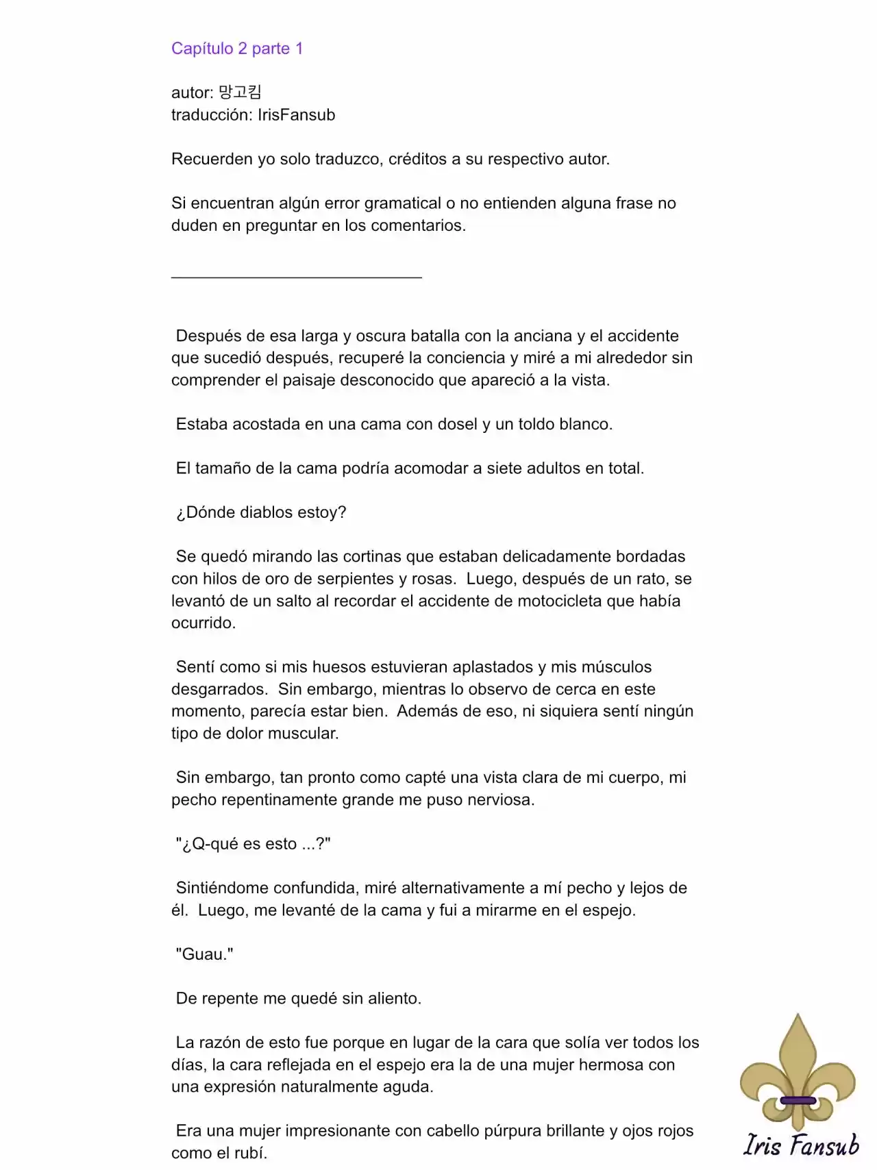 ¿No Es Mucho Mejor Ser Una Mujer Malvada? (Novela) - Capítulo 2 - Página 2 - LectorTMOo