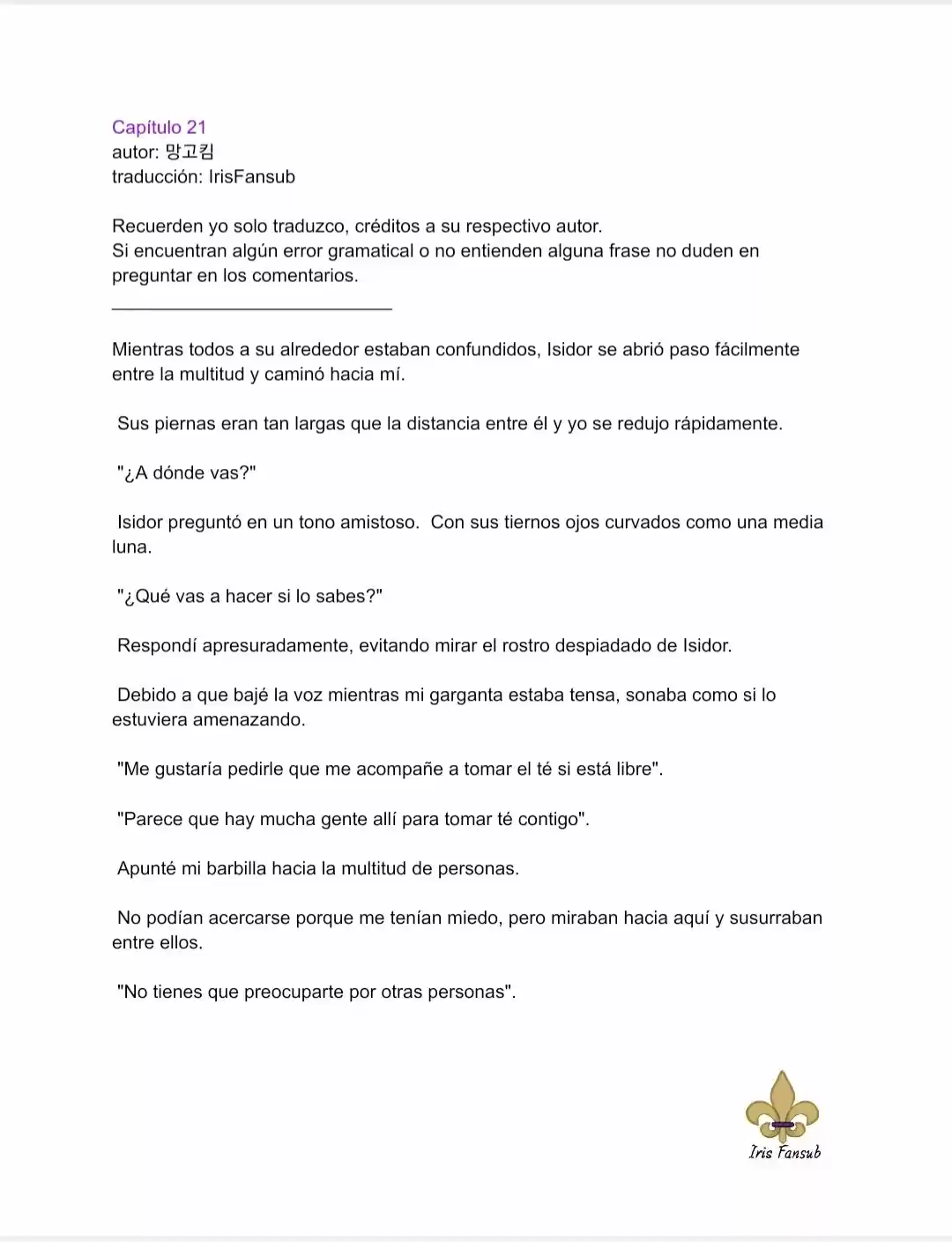 ¿No Es Mucho Mejor Ser Una Mujer Malvada? (Novela) - Capítulo 21 - Página 2 - LectorTMOo