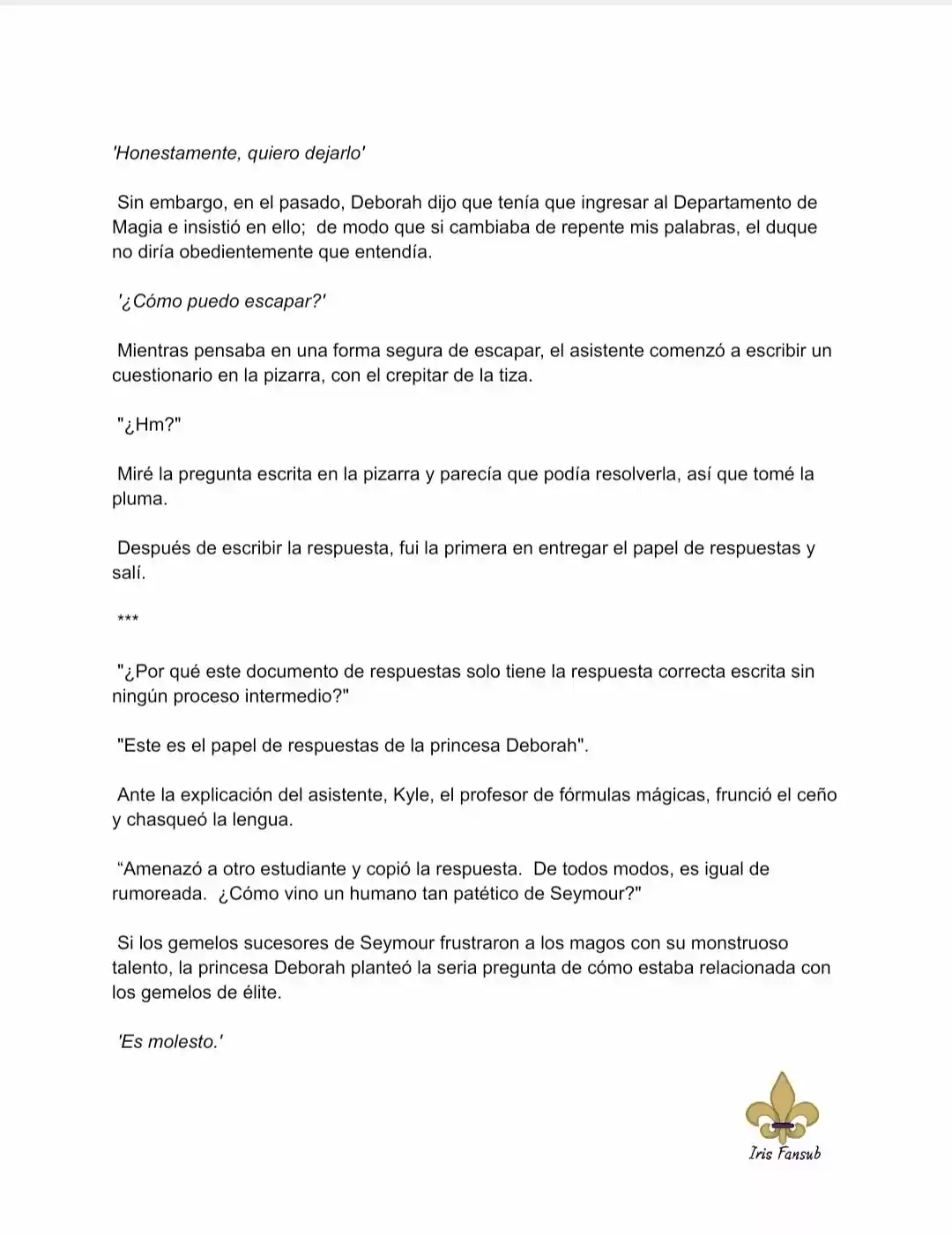 ¿No Es Mucho Mejor Ser Una Mujer Malvada? (Novela) - Capítulo 21 - Página 7 - LectorTMOo