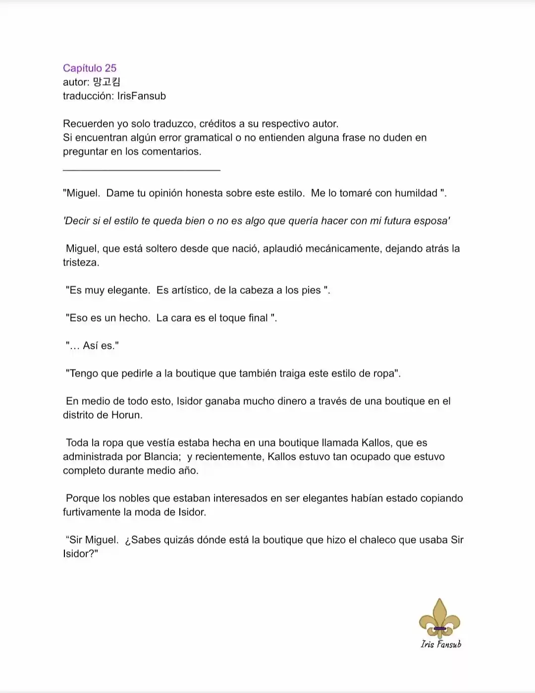 ¿No Es Mucho Mejor Ser Una Mujer Malvada? (Novela) - Capítulo 25 - Página 2 - LectorTMOo