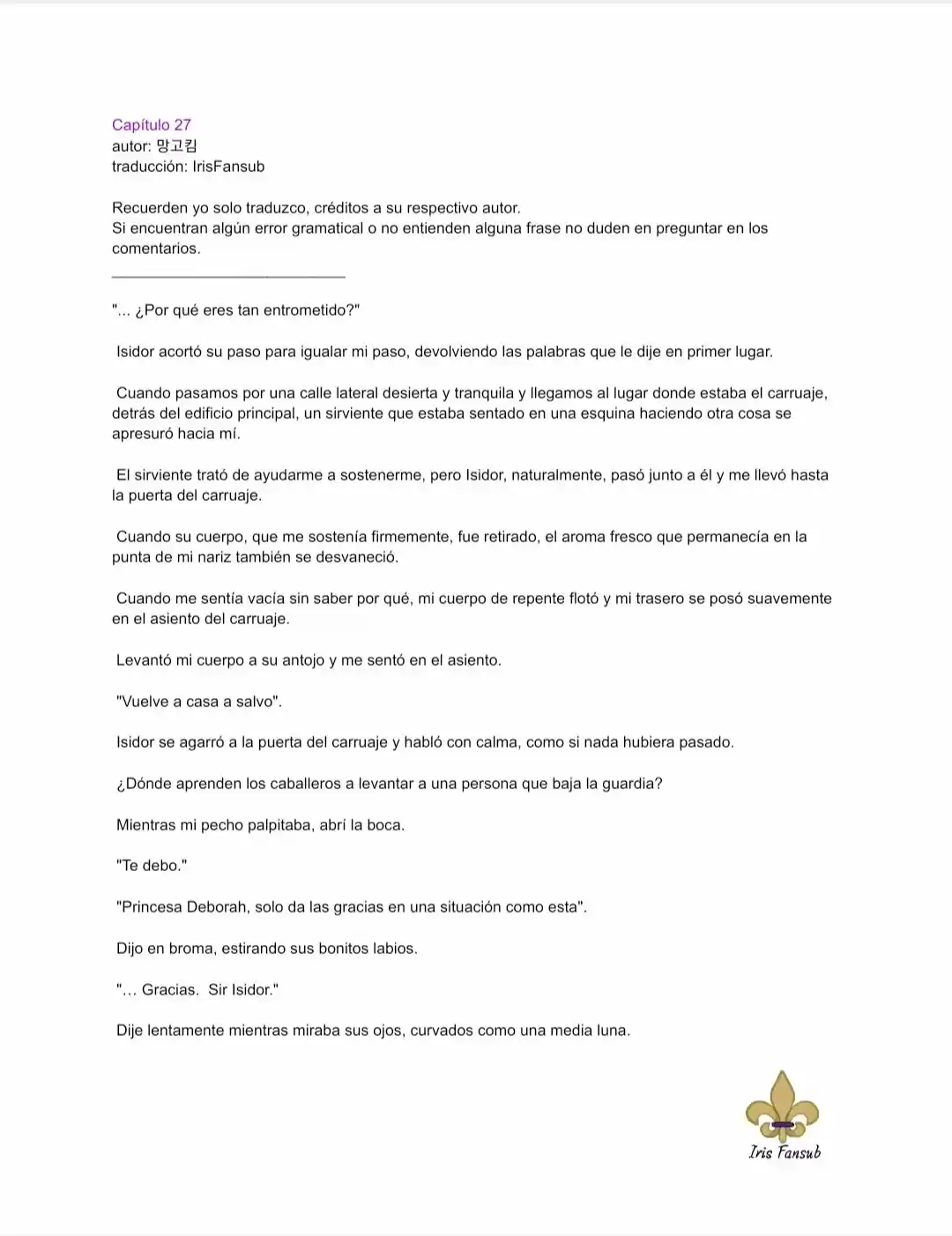 ¿No Es Mucho Mejor Ser Una Mujer Malvada? (Novela) - Capítulo 27 - Página 2 - LectorTMOo