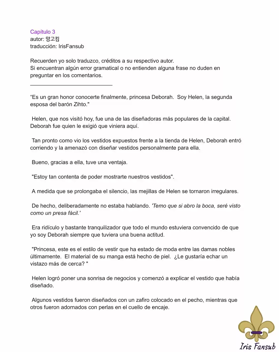 ¿No Es Mucho Mejor Ser Una Mujer Malvada? (Novela) - Capítulo 3 - Página 2 - LectorTMOo
