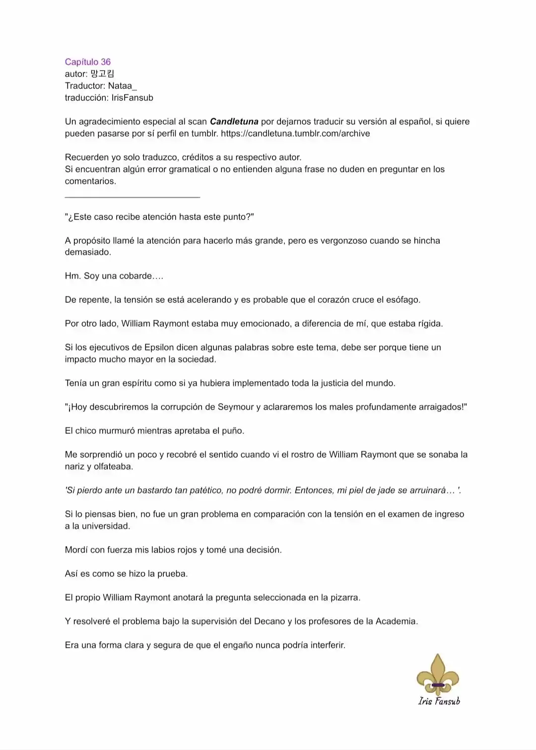 ¿No Es Mucho Mejor Ser Una Mujer Malvada? (Novela) - Capítulo 36 - Página 2 - LectorTMOo