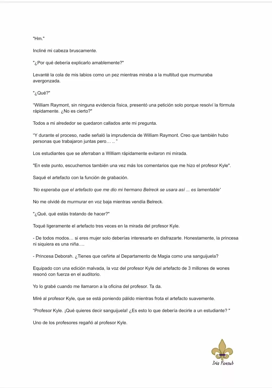 ¿No Es Mucho Mejor Ser Una Mujer Malvada? (Novela) - Capítulo 36 - Página 5 - LectorTMOo