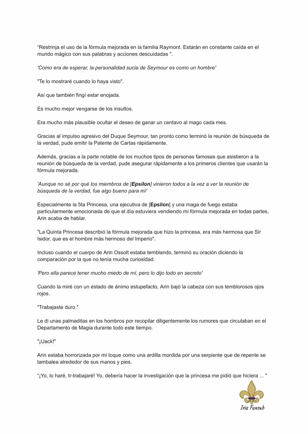 ¿No Es Mucho Mejor Ser Una Mujer Malvada? (Novela) - Capítulo 38 - Página 7 - LectorTMOo