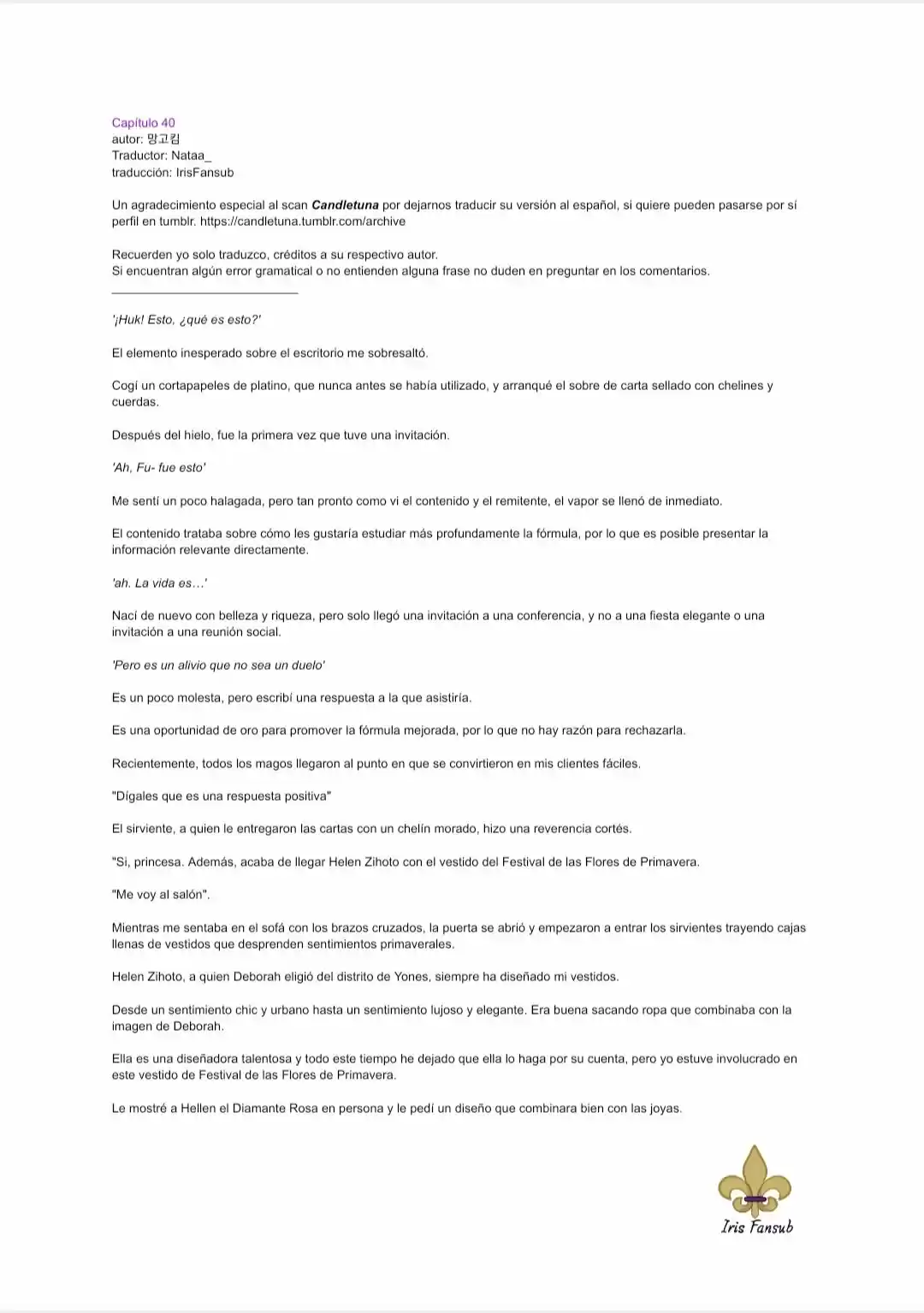 ¿No Es Mucho Mejor Ser Una Mujer Malvada? (Novela) - Capítulo 40 - Página 2 - LectorTMOo