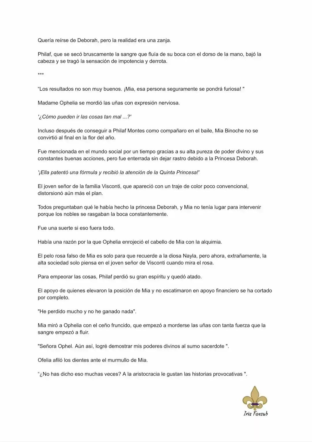 ¿No Es Mucho Mejor Ser Una Mujer Malvada? (Novela) - Capítulo 54 - Página 6 - LectorTMOo