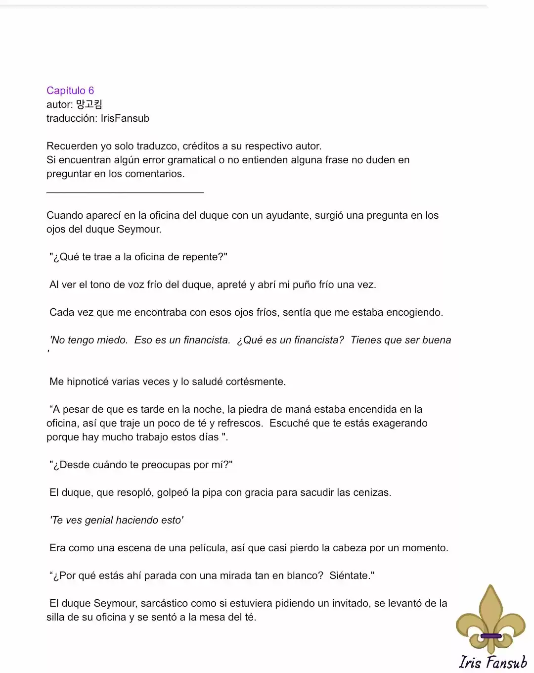 ¿No Es Mucho Mejor Ser Una Mujer Malvada? (Novela) - Capítulo 6 - Página 2 - LectorTMOo