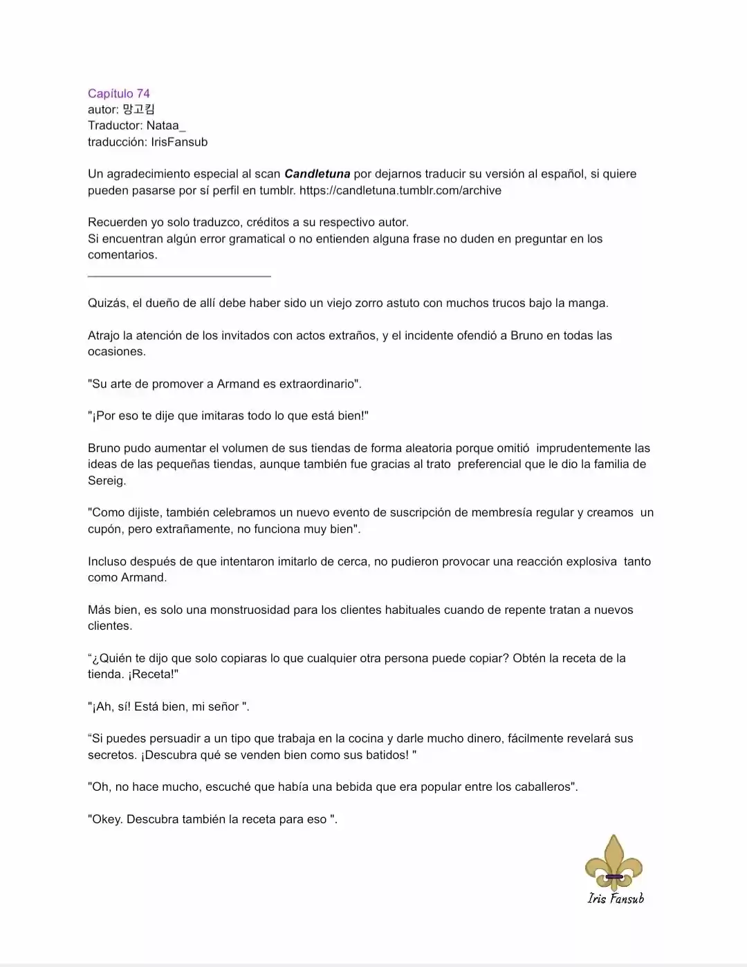 ¿No Es Mucho Mejor Ser Una Mujer Malvada? (Novela) - Capítulo 74 - Página 2 - LectorTMOo