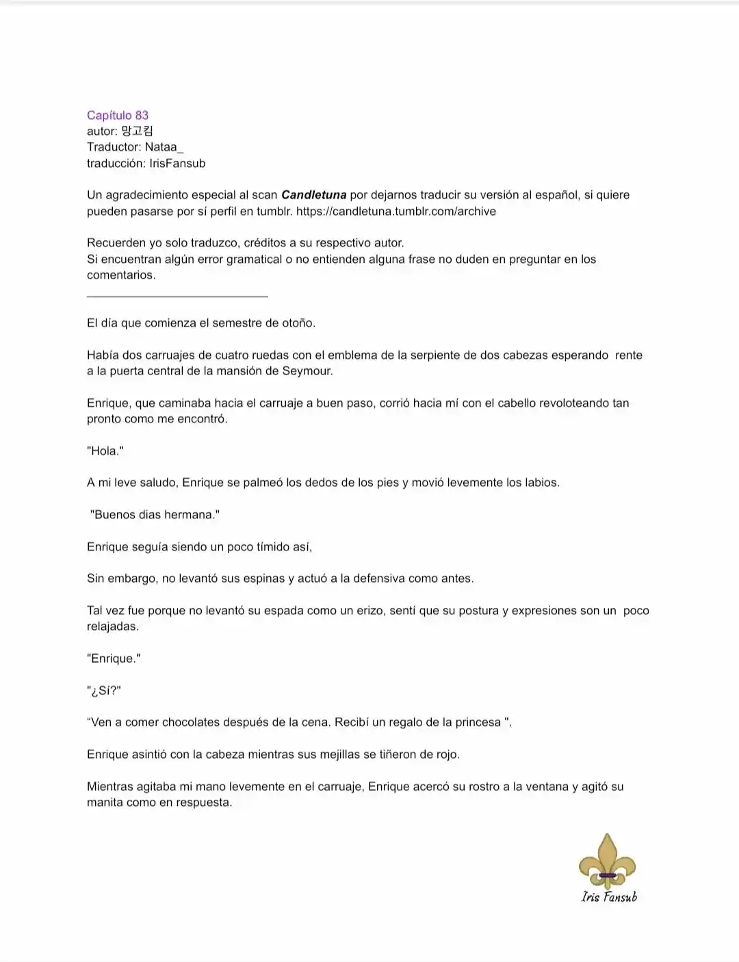 ¿No Es Mucho Mejor Ser Una Mujer Malvada? (Novela) - Capítulo 83 - Página 2 - LectorTMOo