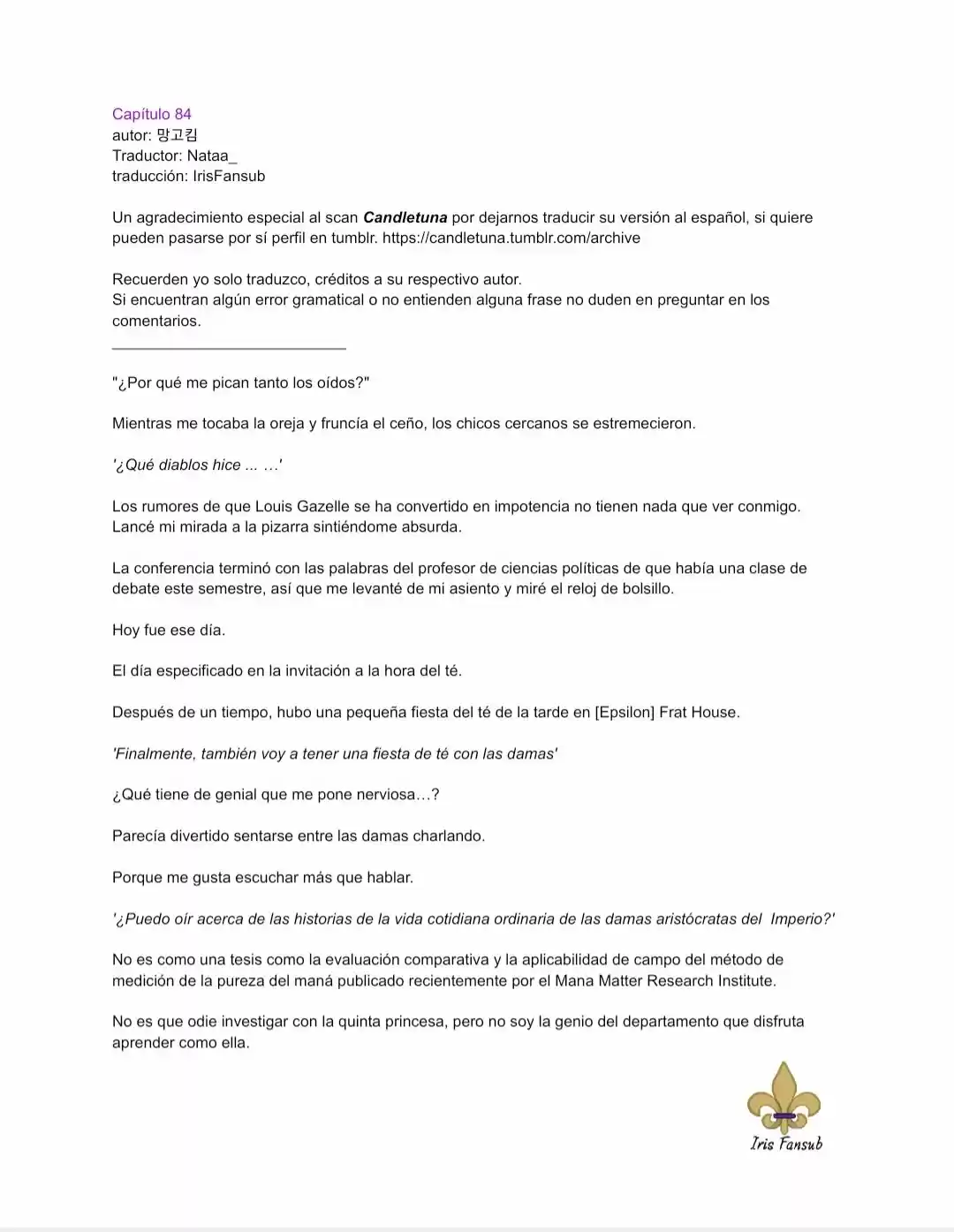 ¿No Es Mucho Mejor Ser Una Mujer Malvada? (Novela) - Capítulo 84 - Página 2 - LectorTMOo