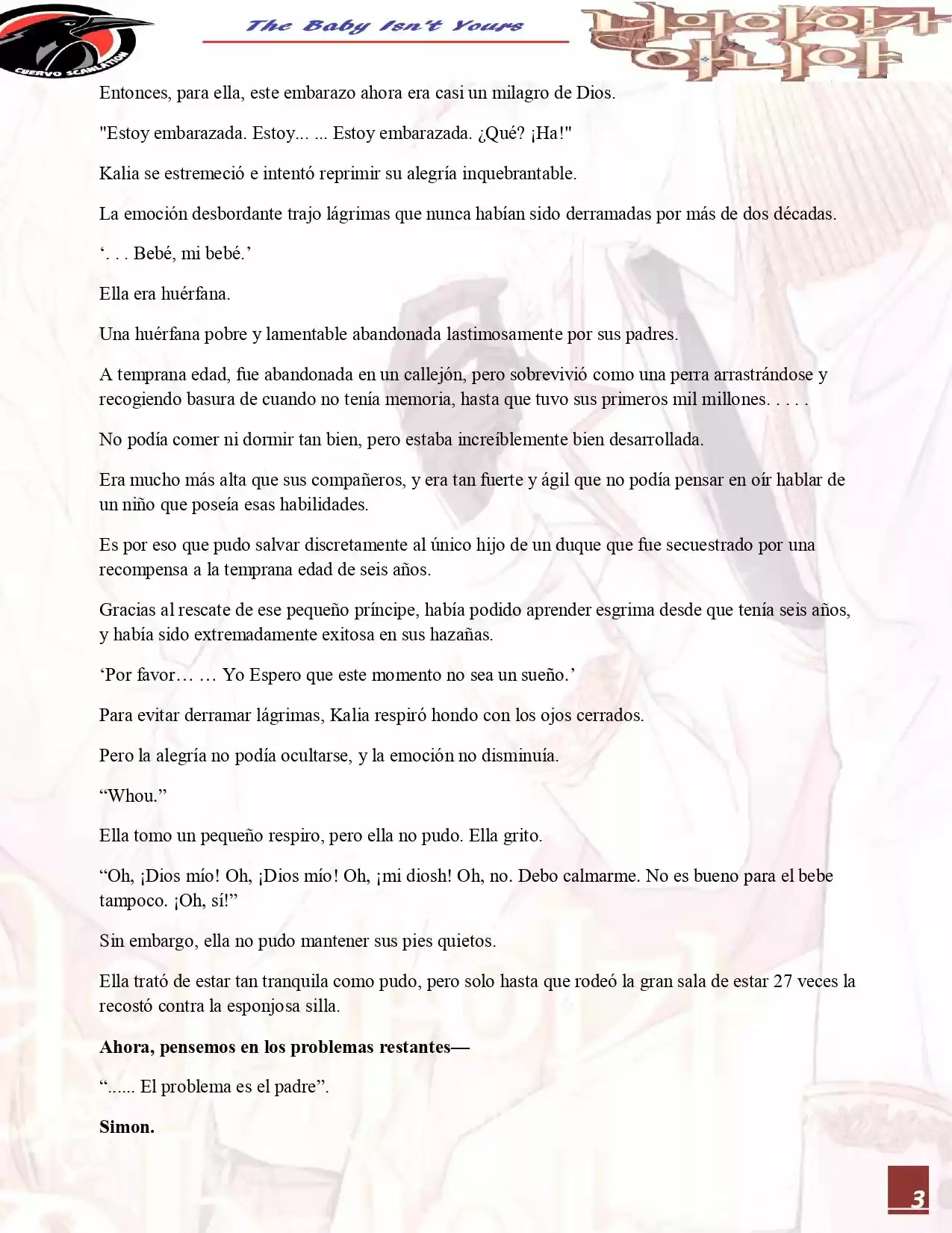 No Es Tu Hijo (Novela) - Capítulo 1 - Página 4 - LectorTMOo