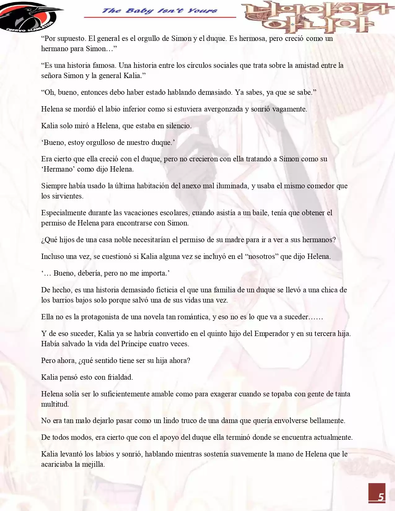 No Es Tu Hijo (Novela) - Capítulo 3 - Página 6 - LectorTMOo