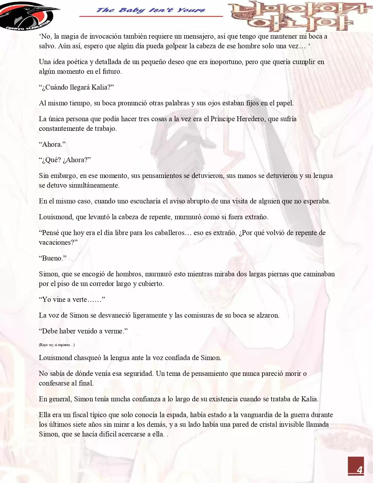 No Es Tu Hijo (Novela) - Capítulo 4 - Página 5 - LectorTMOo