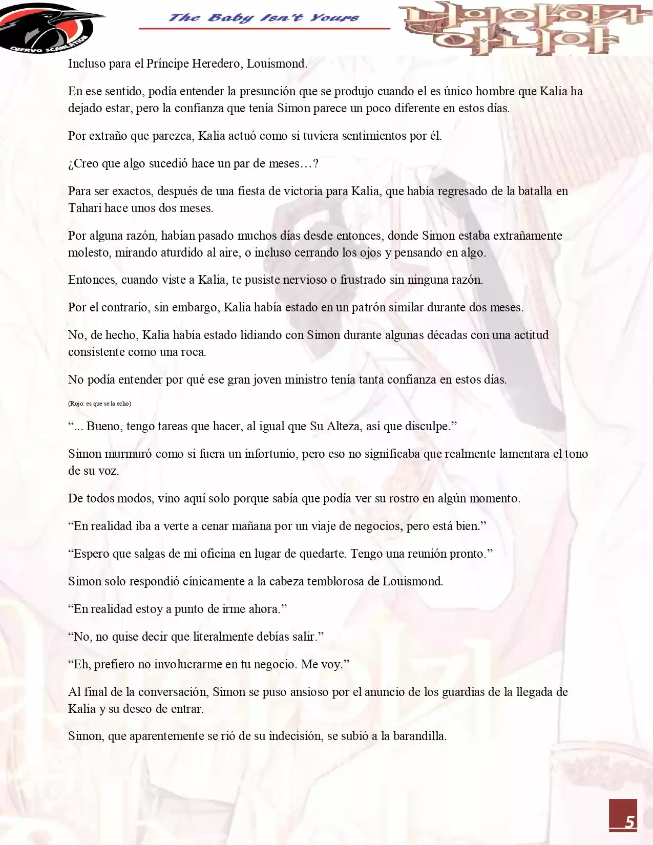 No Es Tu Hijo (Novela) - Capítulo 4 - Página 6 - LectorTMOo