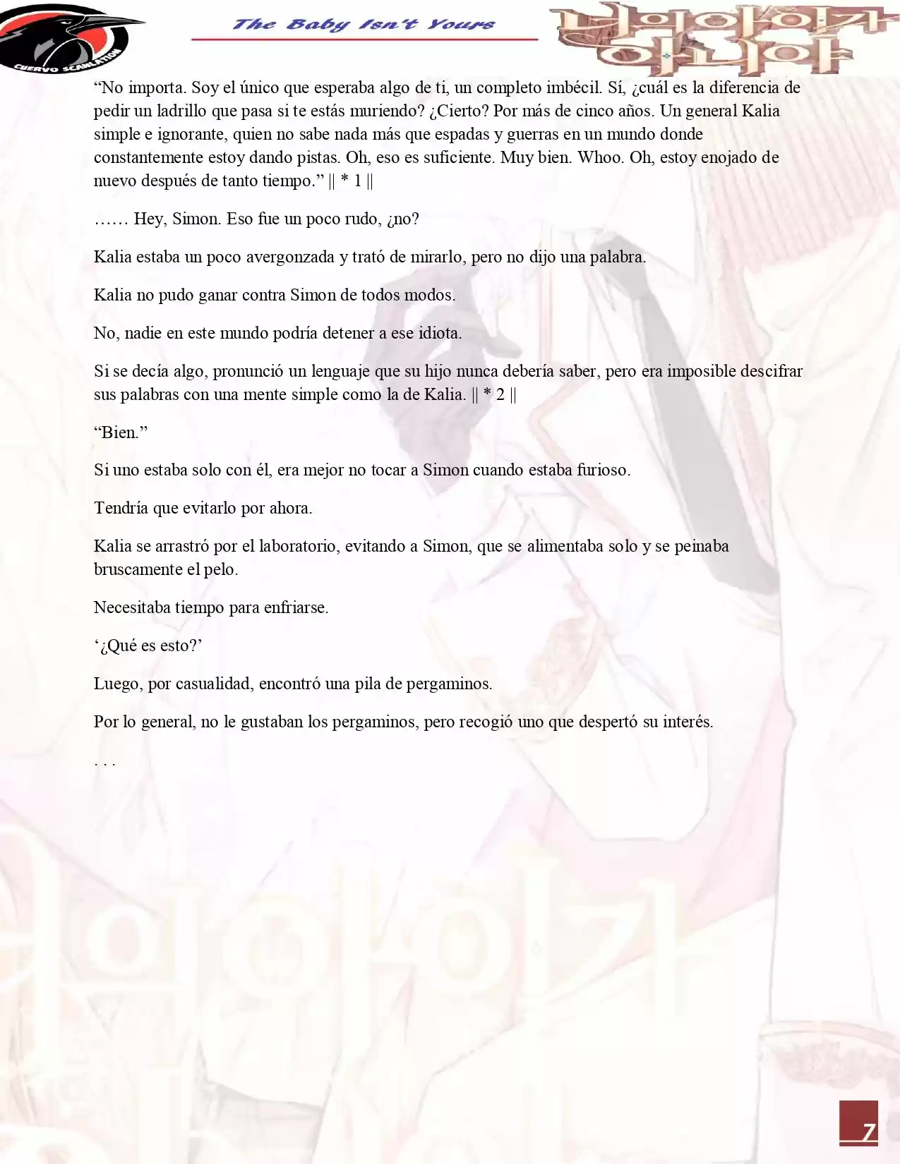 No Es Tu Hijo (Novela) - Capítulo 6 - Página 8 - LectorTMOo