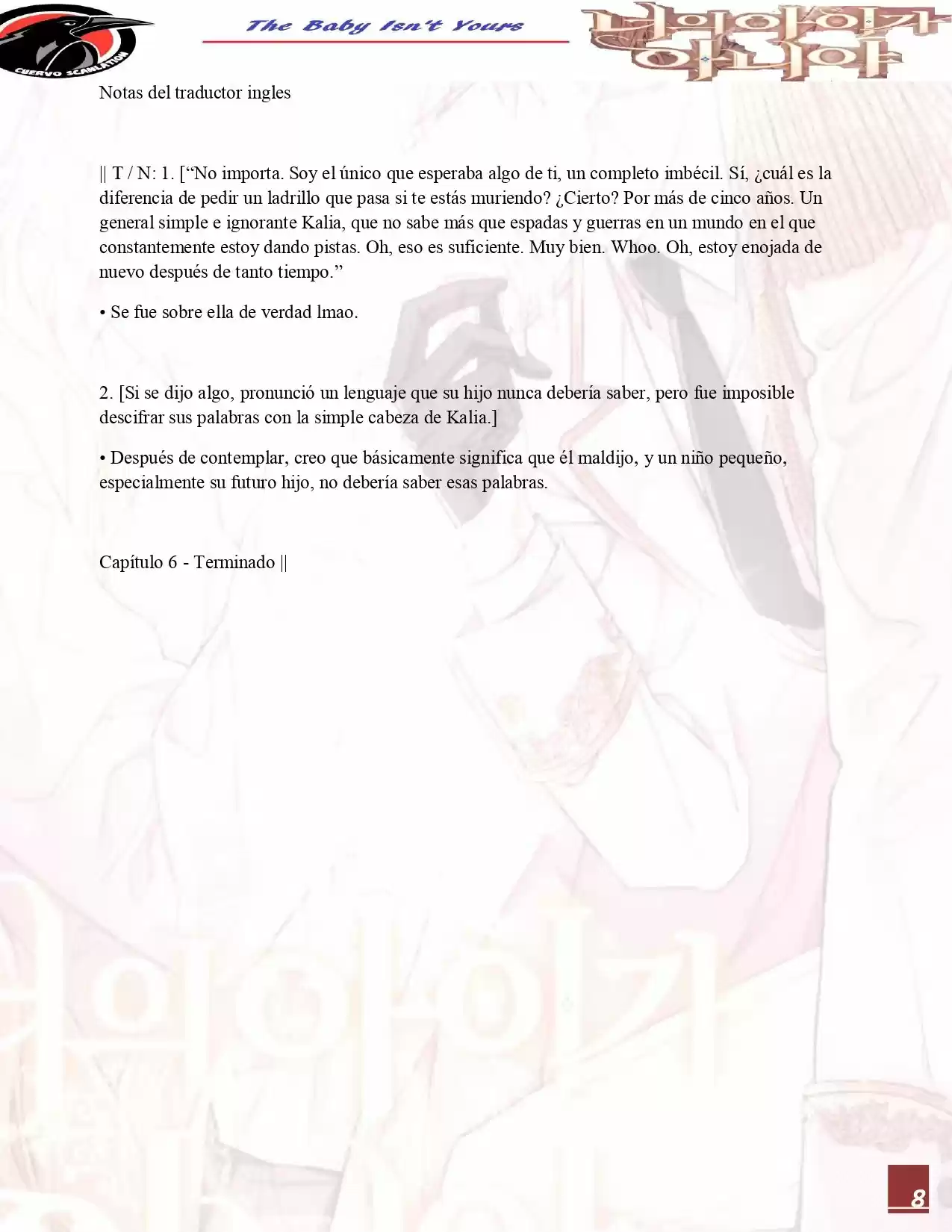 No Es Tu Hijo (Novela) - Capítulo 6 - Página 9 - LectorTMOo