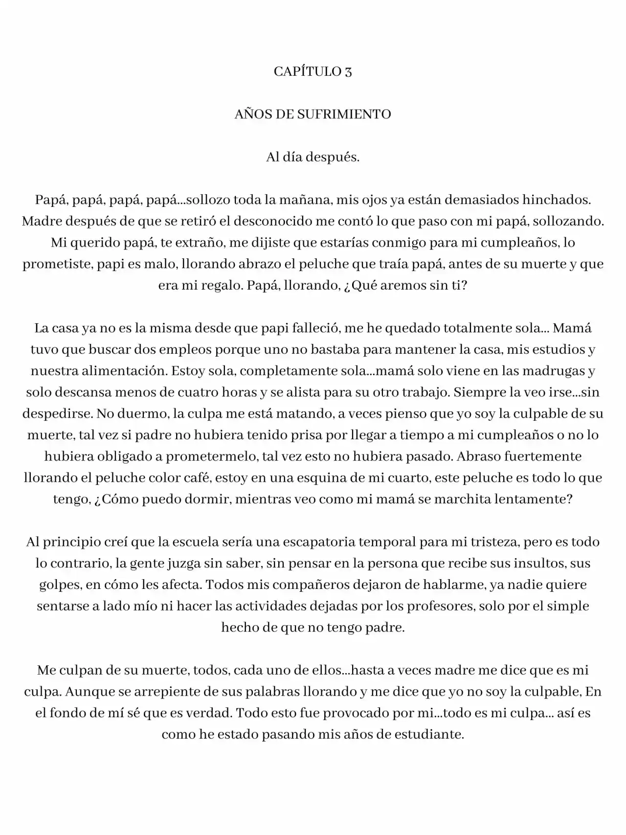 NO ESCAPARAS (Novela) - Capítulo 3 - Página 1 - LectorTMOo