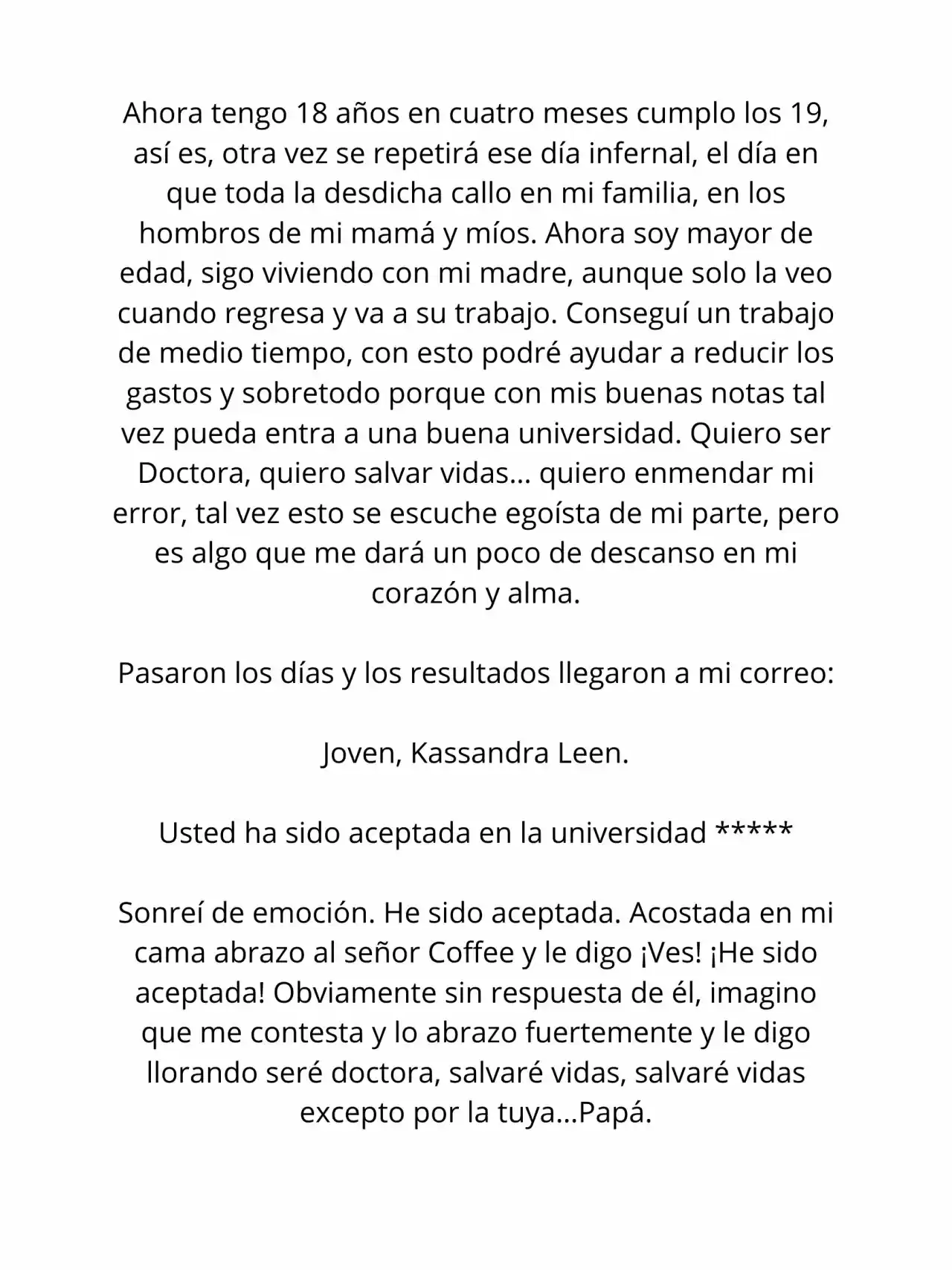 NO ESCAPARAS (Novela) - Capítulo 3 - Página 2 - LectorTMOo