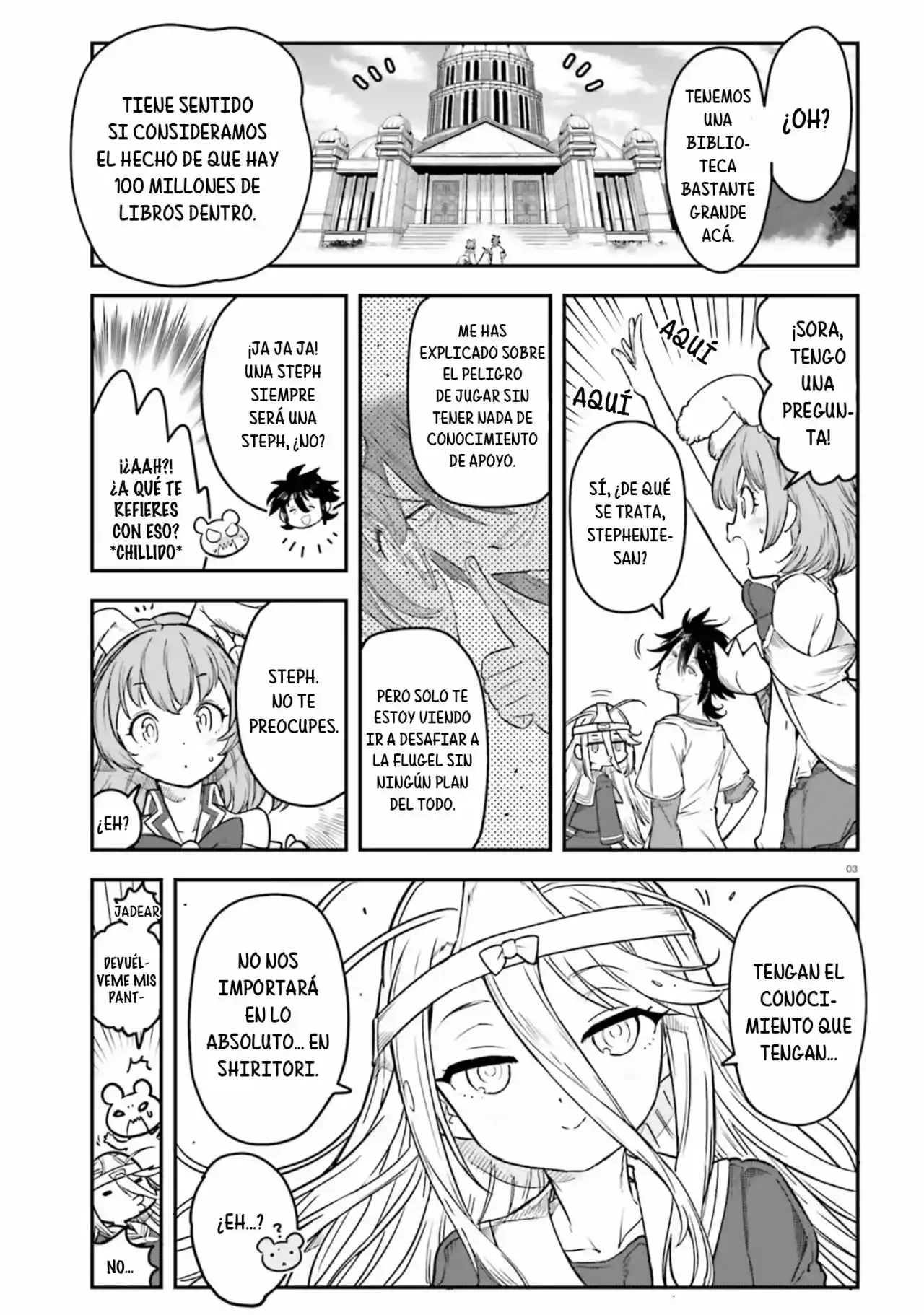 No Game No Life Parte 2 - Capítulo 3 - Página 4 - LectorTMOo