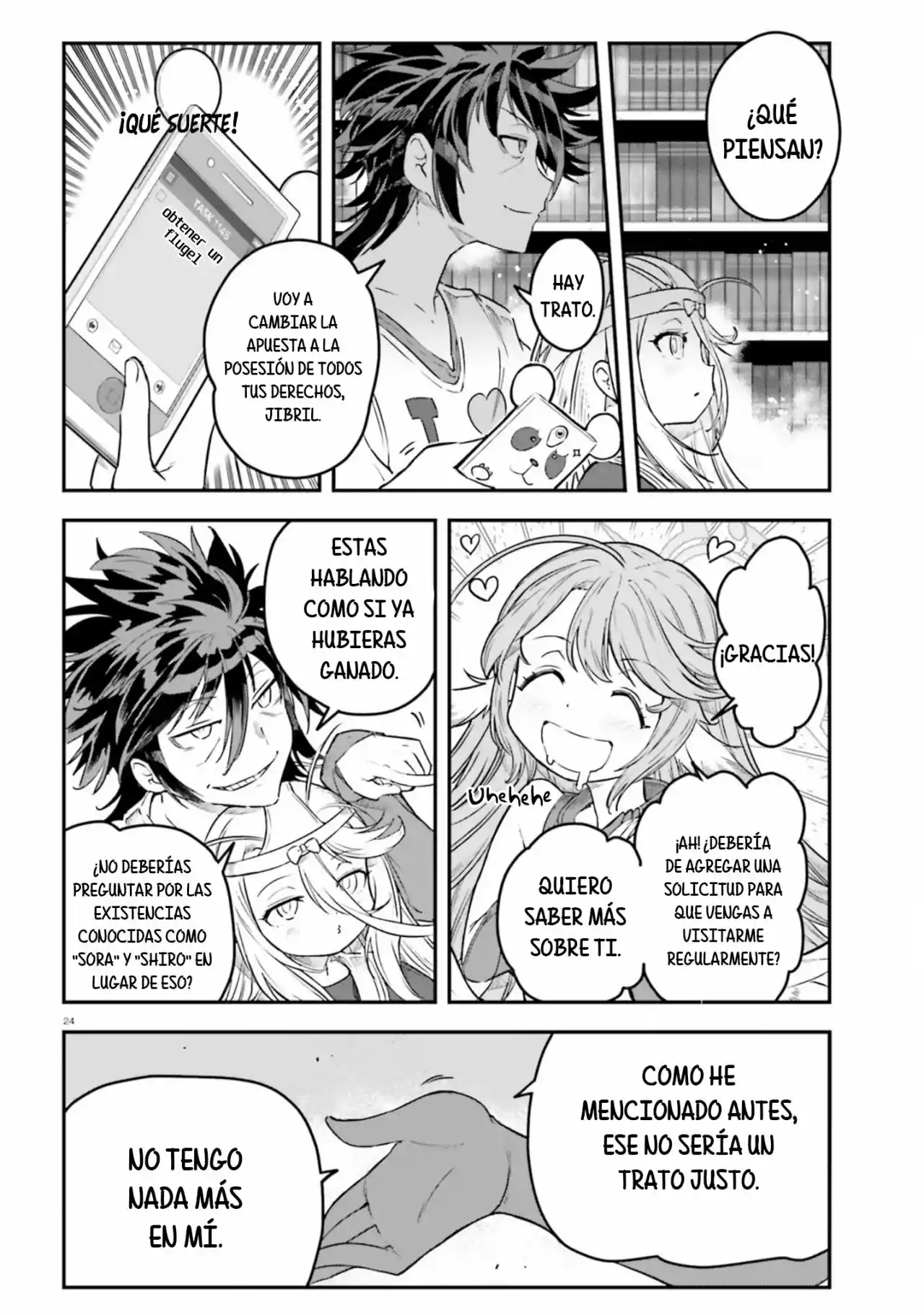 No Game No Life Parte 2 - Capítulo 3 - Página 24 - LectorTMOo