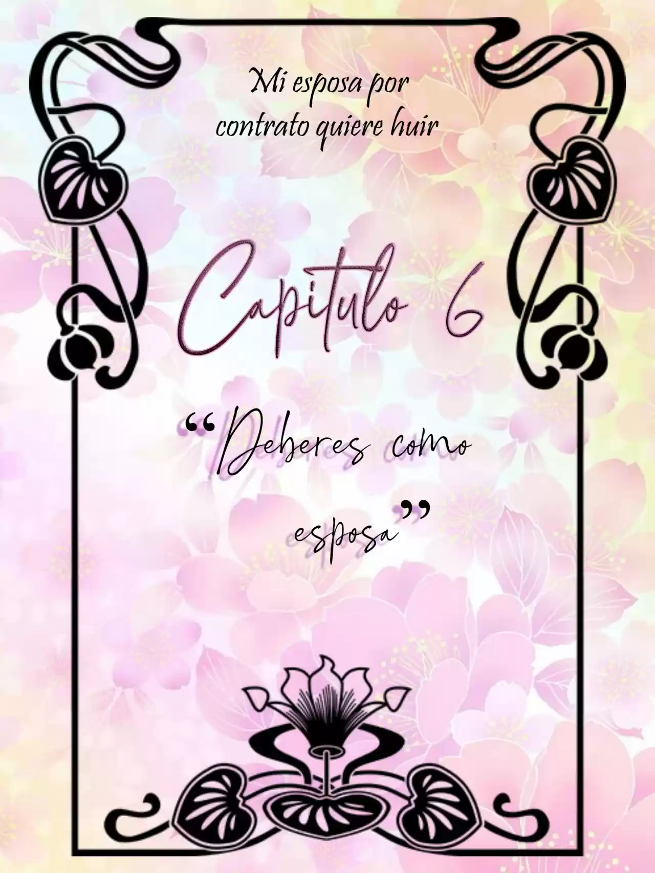 No Huyas Esposa Contratada - Capítulo 6 - Página 4 - LectorTMOo