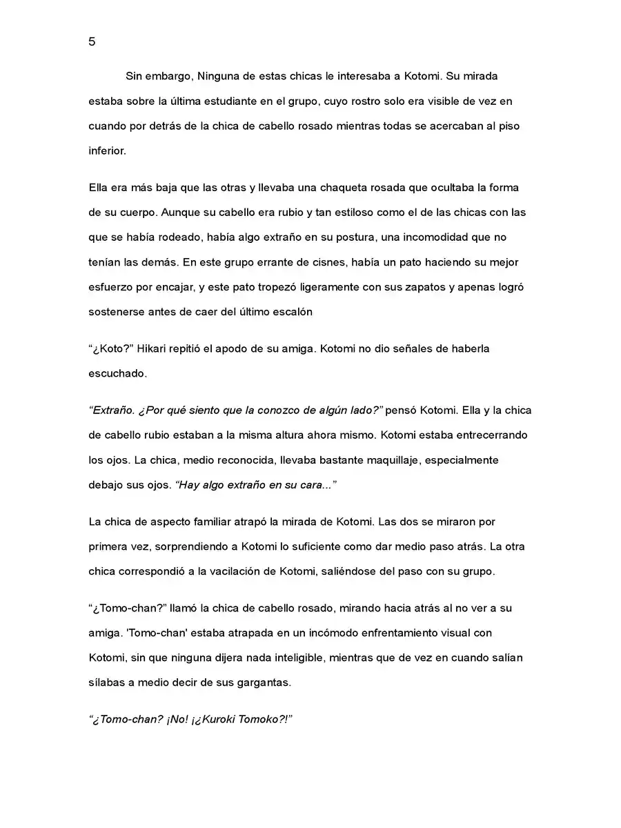 No Importa Cómo Lo Vea, ¡es Culpa Suya De Que Tomoko Sea Popular! (Novela) - Capítulo 1 - Página 5 - LectorTMOo