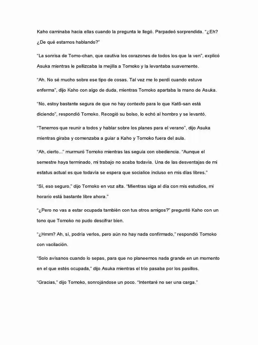 No Importa Cómo Lo Vea, ¡es Culpa Suya De Que Tomoko Sea Popular! (Novela) - Capítulo 13 - Página 5 - LectorTMOo