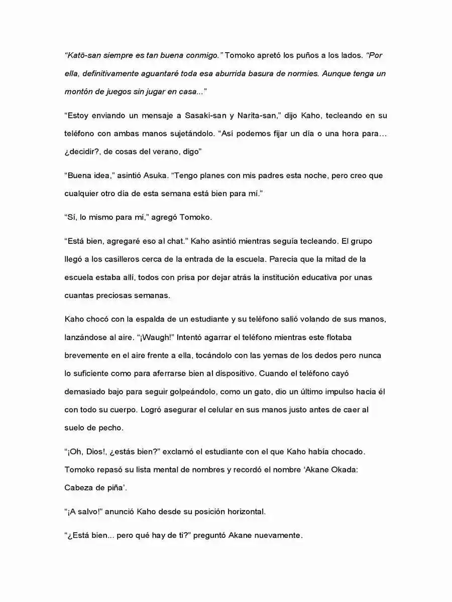 No Importa Cómo Lo Vea, ¡es Culpa Suya De Que Tomoko Sea Popular! (Novela) - Capítulo 13 - Página 6 - LectorTMOo