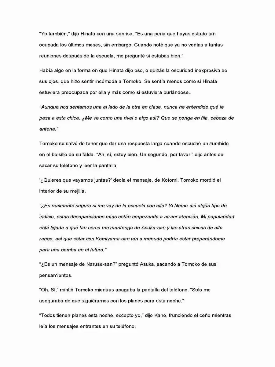 No Importa Cómo Lo Vea, ¡es Culpa Suya De Que Tomoko Sea Popular! (Novela) - Capítulo 13 - Página 8 - LectorTMOo