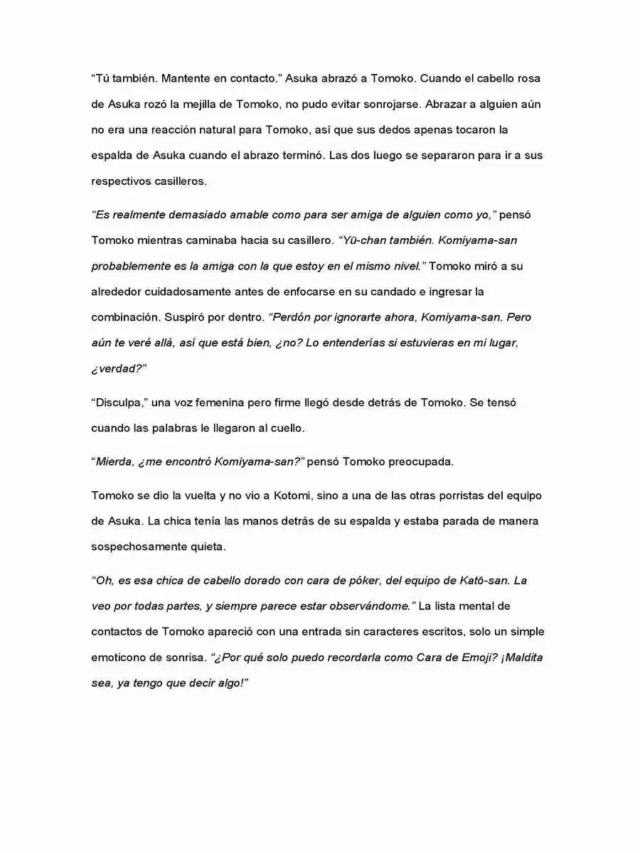 No Importa Cómo Lo Vea, ¡es Culpa Suya De Que Tomoko Sea Popular! (Novela) - Capítulo 13 - Página 10 - LectorTMOo
