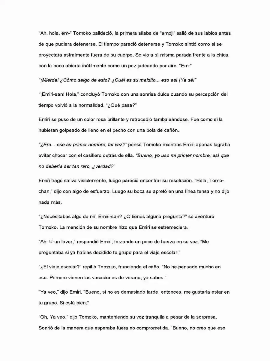 No Importa Cómo Lo Vea, ¡es Culpa Suya De Que Tomoko Sea Popular! (Novela) - Capítulo 13 - Página 11 - LectorTMOo