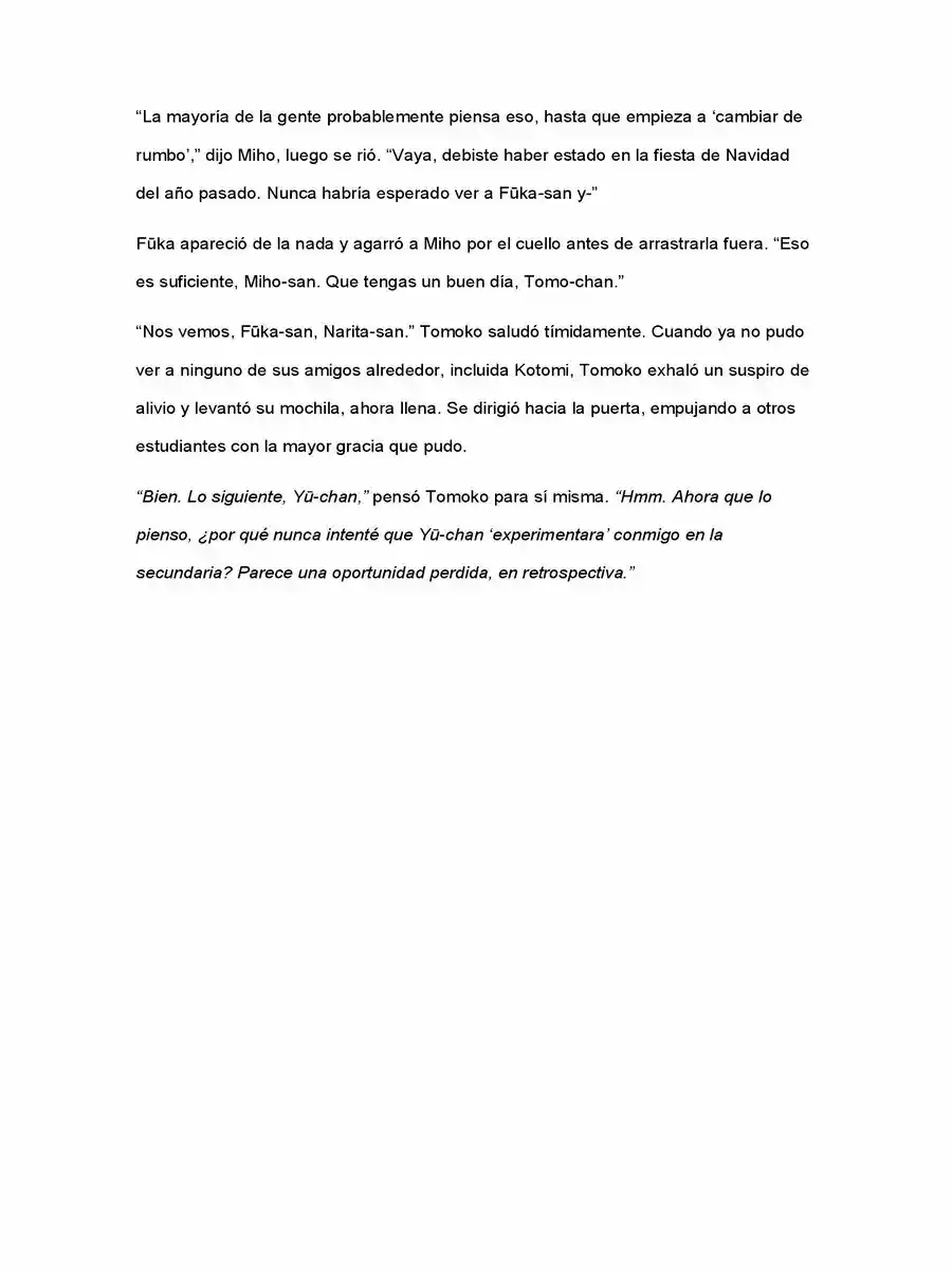 No Importa Cómo Lo Vea, ¡es Culpa Suya De Que Tomoko Sea Popular! (Novela) - Capítulo 13 - Página 13 - LectorTMOo