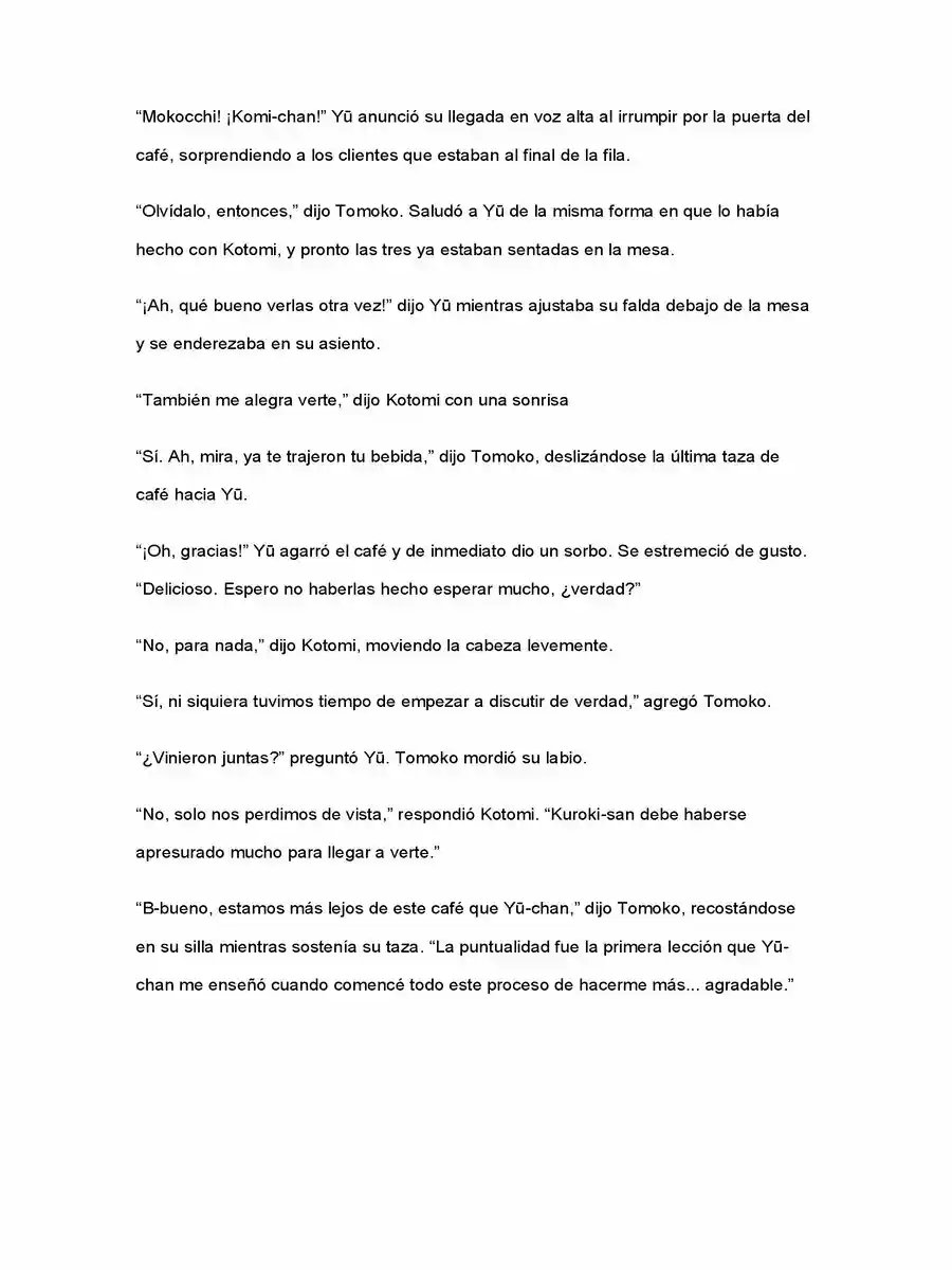 No Importa Cómo Lo Vea, ¡es Culpa Suya De Que Tomoko Sea Popular! (Novela) - Capítulo 14 - Página 5 - LectorTMOo