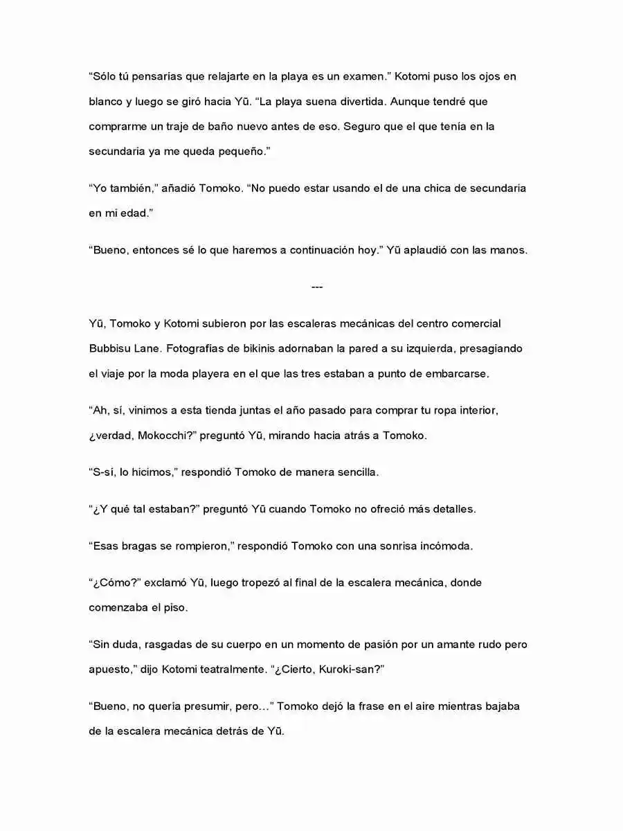 No Importa Cómo Lo Vea, ¡es Culpa Suya De Que Tomoko Sea Popular! (Novela) - Capítulo 14 - Página 8 - LectorTMOo