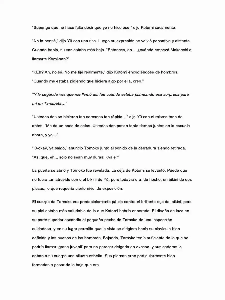 No Importa Cómo Lo Vea, ¡es Culpa Suya De Que Tomoko Sea Popular! (Novela) - Capítulo 14 - Página 15 - LectorTMOo