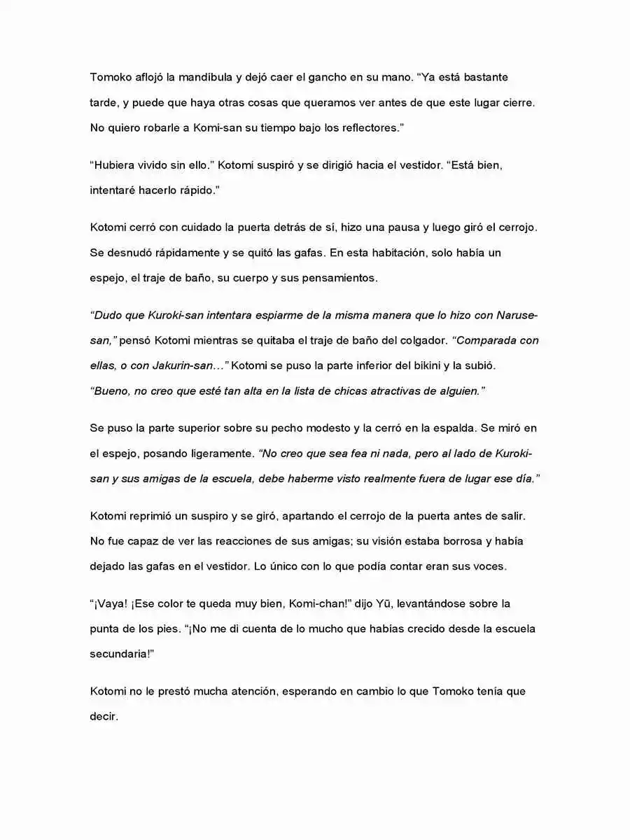No Importa Cómo Lo Vea, ¡es Culpa Suya De Que Tomoko Sea Popular! (Novela) - Capítulo 14 - Página 17 - LectorTMOo