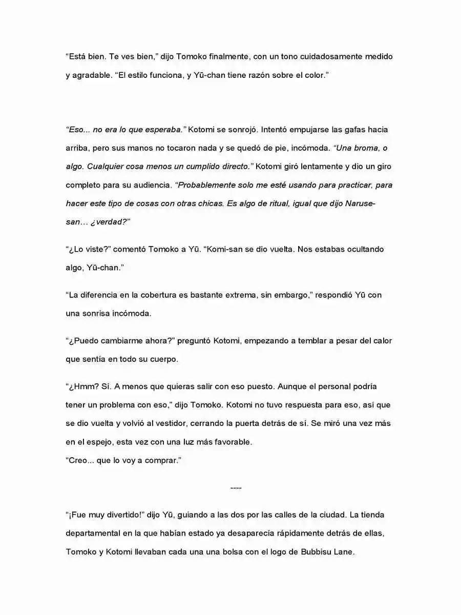 No Importa Cómo Lo Vea, ¡es Culpa Suya De Que Tomoko Sea Popular! (Novela) - Capítulo 14 - Página 18 - LectorTMOo