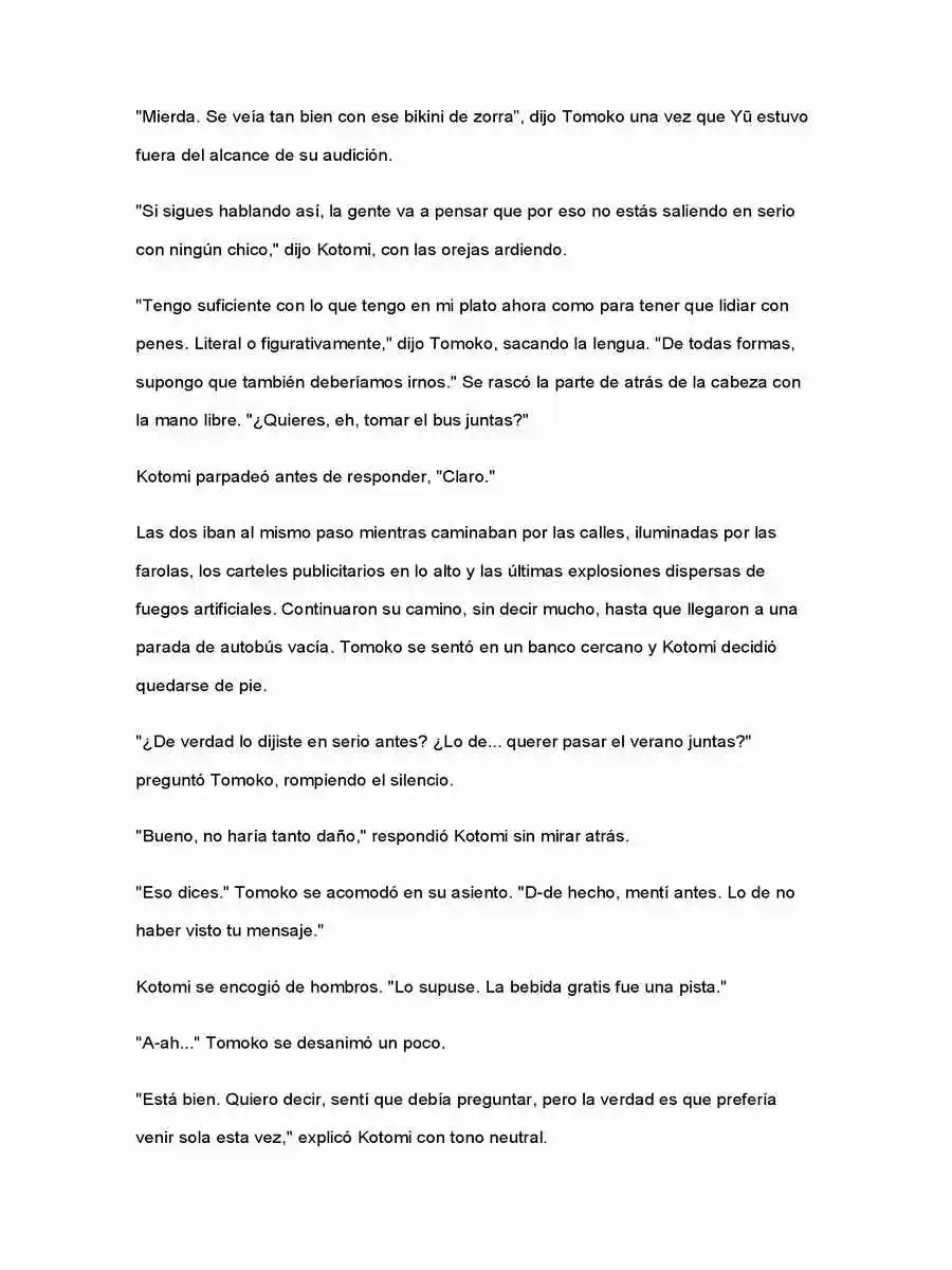 No Importa Cómo Lo Vea, ¡es Culpa Suya De Que Tomoko Sea Popular! (Novela) - Capítulo 14 - Página 21 - LectorTMOo