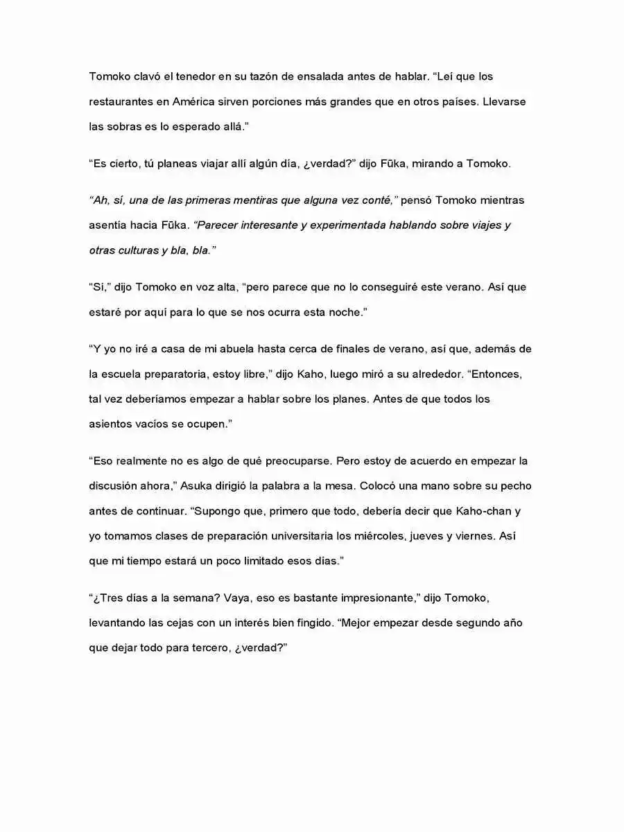 No Importa Cómo Lo Vea, ¡es Culpa Suya De Que Tomoko Sea Popular! (Novela) - Capítulo 15 - Página 8 - LectorTMOo