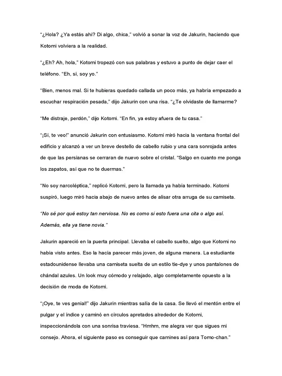 No Importa Cómo Lo Vea, ¡es Culpa Suya De Que Tomoko Sea Popular! (Novela) - Capítulo 20 - Página 4 - LectorTMOo