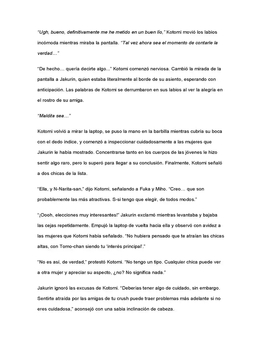No Importa Cómo Lo Vea, ¡es Culpa Suya De Que Tomoko Sea Popular! (Novela) - Capítulo 20 - Página 14 - LectorTMOo