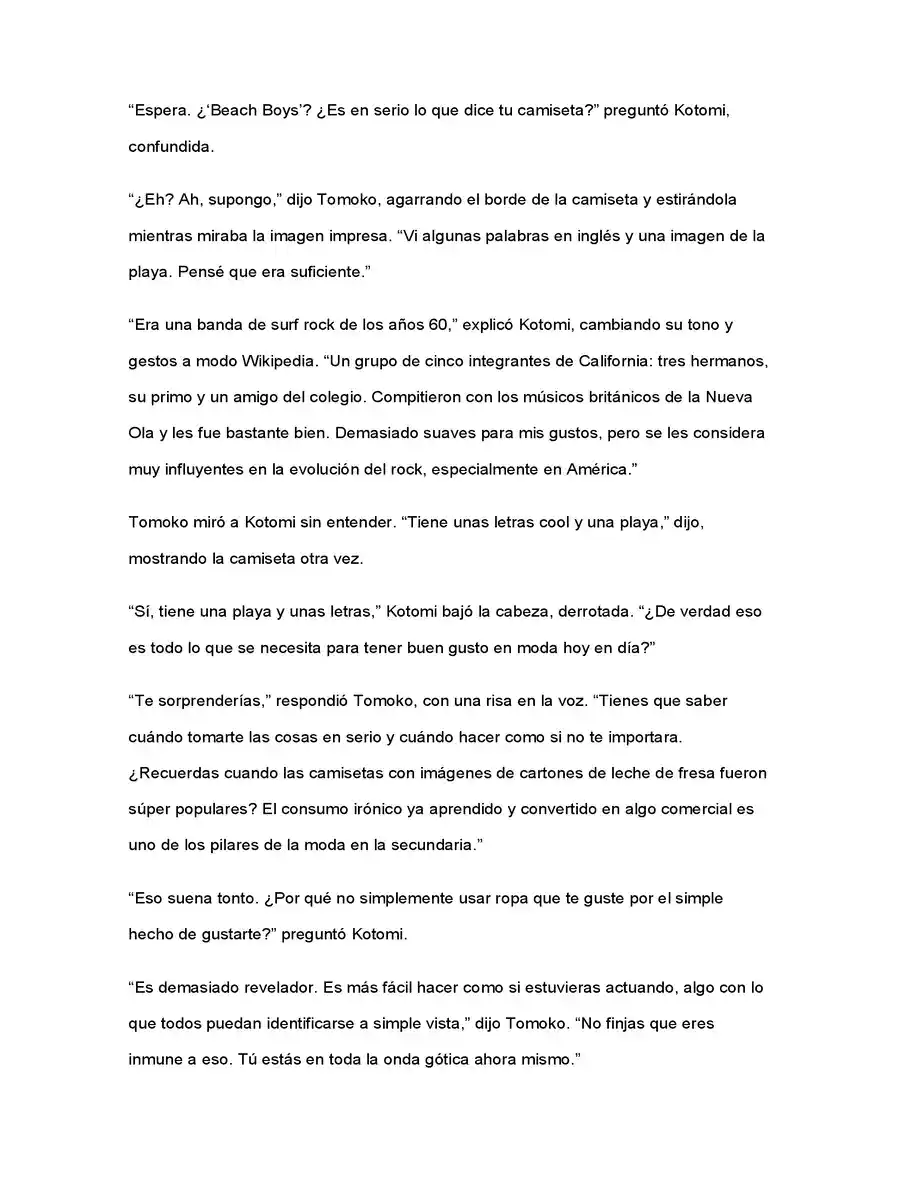 No Importa Cómo Lo Vea, ¡es Culpa Suya De Que Tomoko Sea Popular! (Novela) - Capítulo 26 - Página 5 - LectorTMOo
