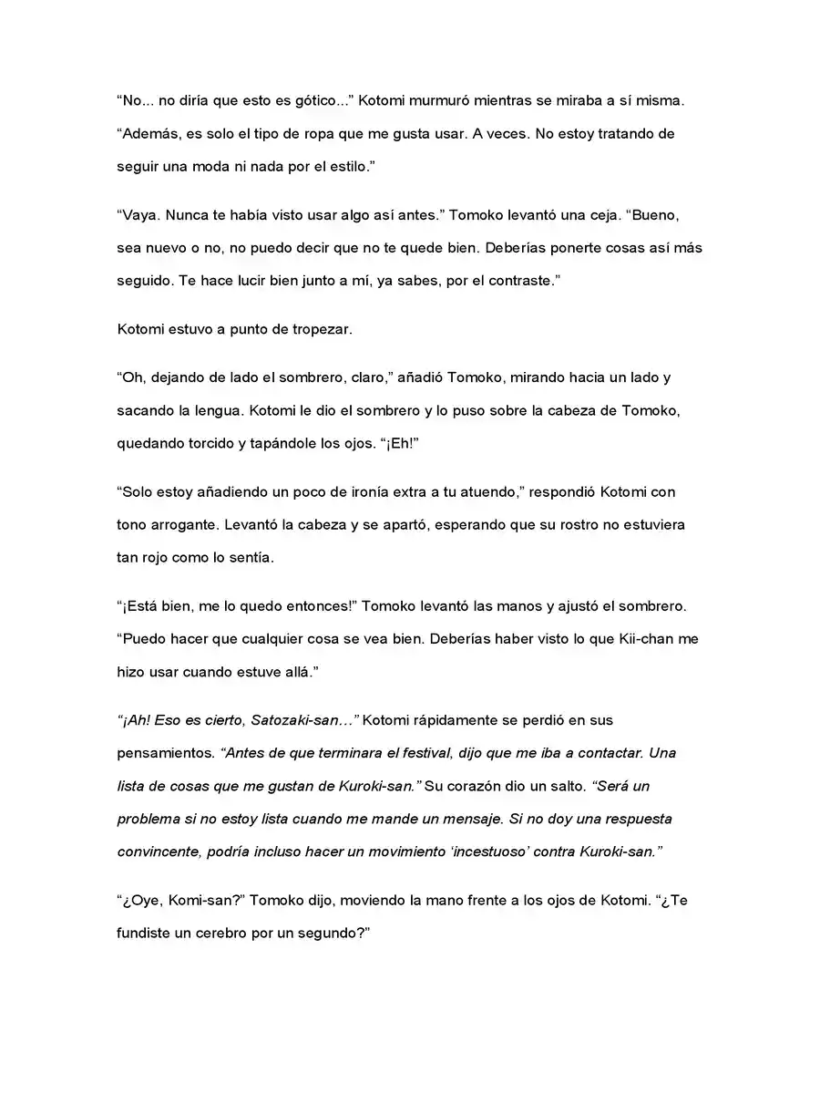 No Importa Cómo Lo Vea, ¡es Culpa Suya De Que Tomoko Sea Popular! (Novela) - Capítulo 26 - Página 6 - LectorTMOo