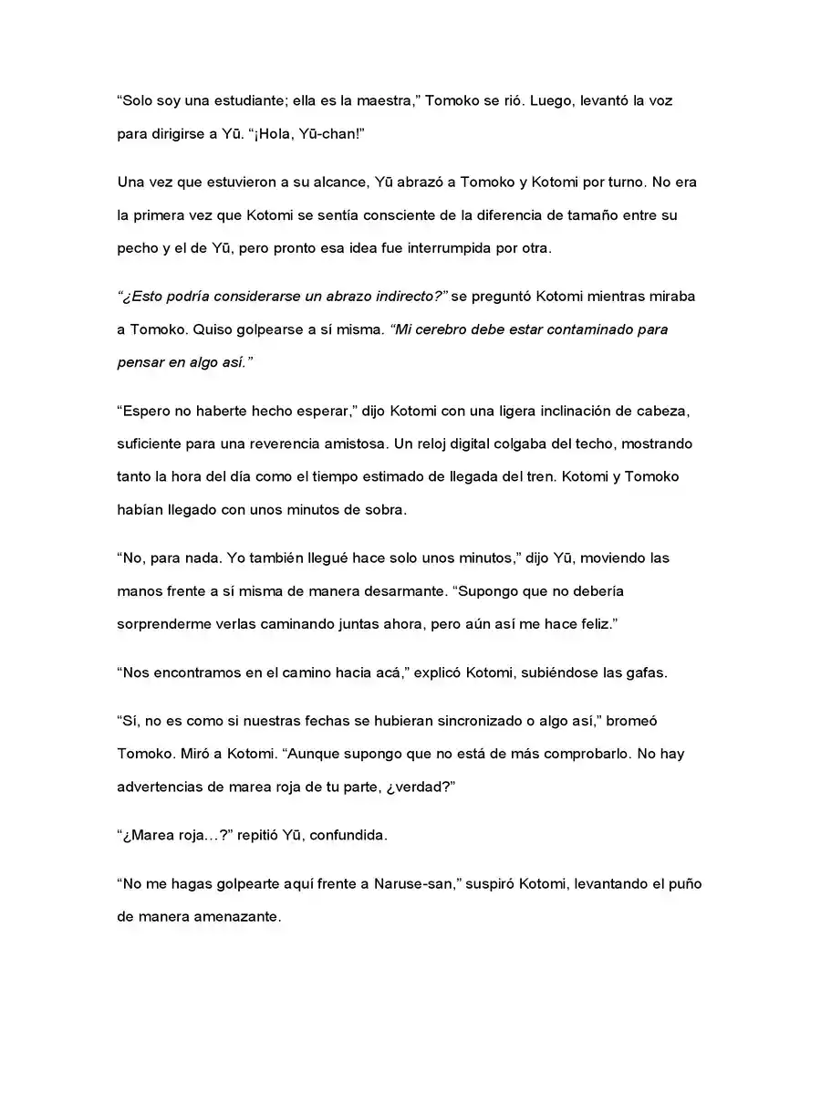 No Importa Cómo Lo Vea, ¡es Culpa Suya De Que Tomoko Sea Popular! (Novela) - Capítulo 26 - Página 8 - LectorTMOo