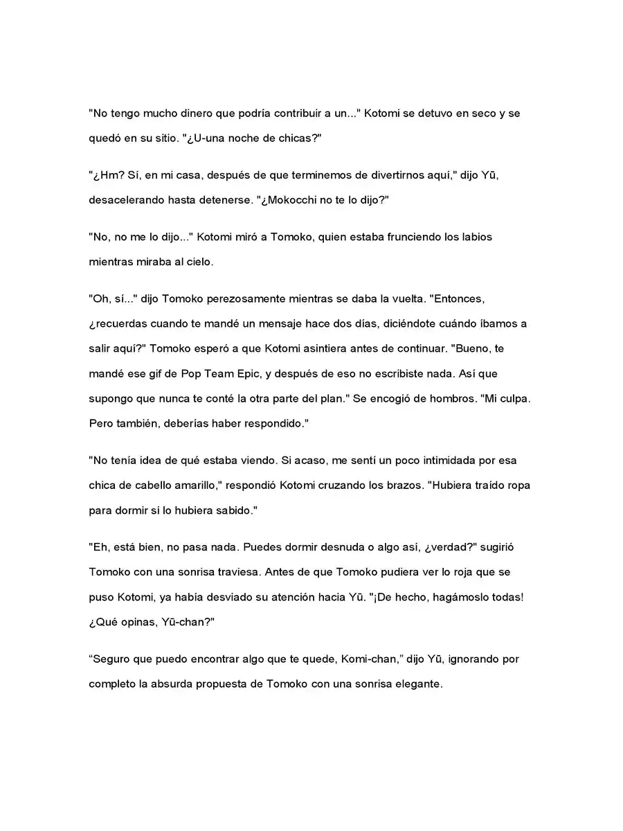 No Importa Cómo Lo Vea, ¡es Culpa Suya De Que Tomoko Sea Popular! (Novela) - Capítulo 26 - Página 18 - LectorTMOo