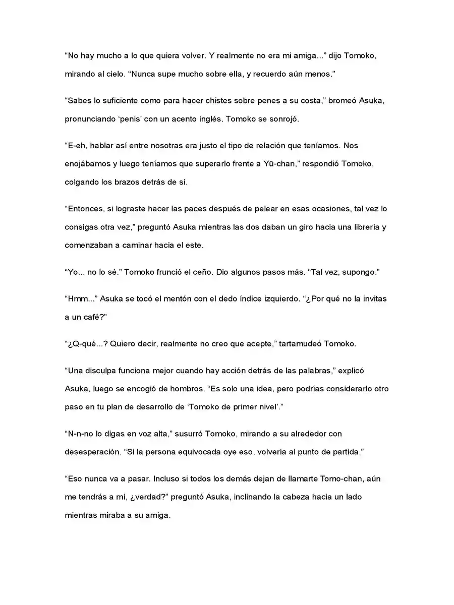 No Importa Cómo Lo Vea, ¡es Culpa Suya De Que Tomoko Sea Popular! (Novela) - Capítulo 3 - Página 5 - LectorTMOo